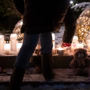 Minnesstund i Eslöv i december.