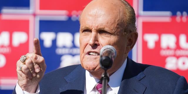 Rudy Giuliani. John Minchillo / TT NYHETSBYRÅN