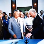 Kim Il-Sung och Jimmy Carter 1994.