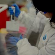 The Pfizer vaccine research and development facility in Pearl River. Photographer: