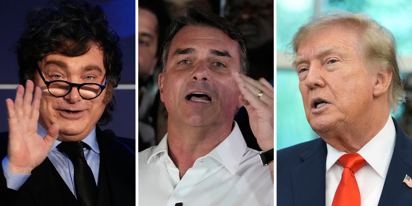 Milei/Bolsonaro/Trump.
