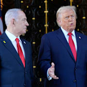 Netanyahu och Trump.