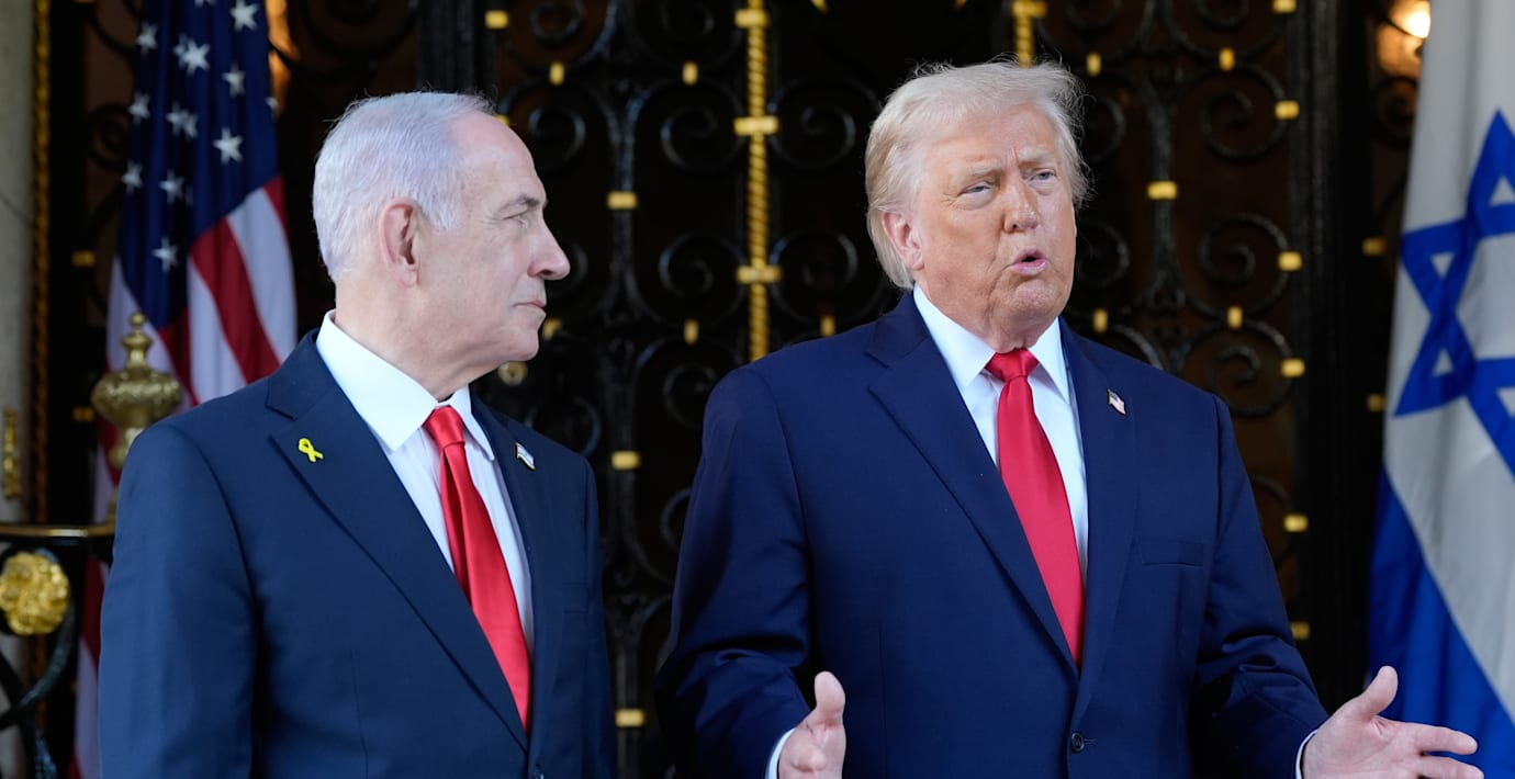 Netanyahu och Trump.