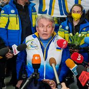 Valerij Susjkevytj, chef för Ukrainas paralympiska kommitté, den 22 mars 2022.