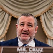 Ted Cruz, senator från Texas, talar i Kapitolium i februari i år.