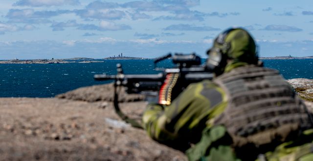 Arkivbild, svensk militärövning.  Adam Ihse  / TT