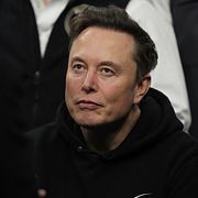 Space X grundare och storägare Elon Musk. Arkivbild.