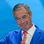 Reform UK:s partiledare Nigel Farage.