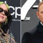 Billie Eilish/Bond-skådisen Daniel Craig.