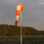 Bild från flygplatsen i Örebro. 