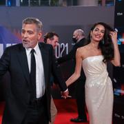 George och Amal Clooney, oktober 2021.