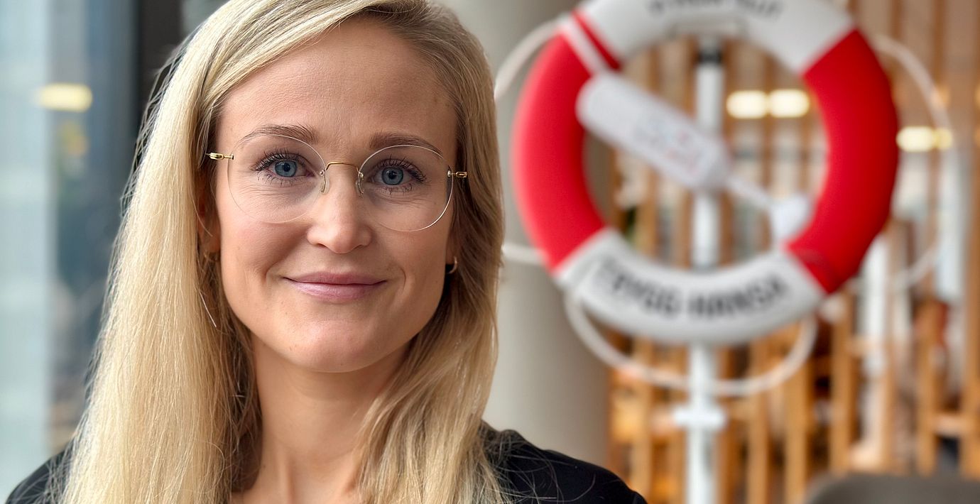 Caroline Oldmark, ansvarig för cyberförsäkringar på Trygg-Hansa.