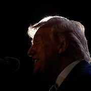 Trump på måndagen.