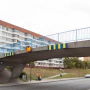 Gångbron i Malmö.