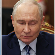 Norges statsminister Jonas Gahr Støre, Rysslands president Vladimir Putin och Finlands president Alexander Stubb.