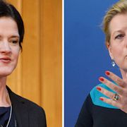 Anna Kinberg Batra och Catharina Elmsäter-Svärd.