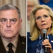 USA:s tidigare smittskyddschef Anthony Fauci, Trumps tidigare stabschef Mark Milley och den tidigare republikanska kongressledamoten Liz Cheney.