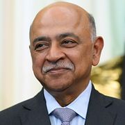 IBM: koncernchef Arvind Krishna den 22 juni i år.