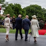 Bild från Storbritanniens kung Charles besök i USA i veckan.
