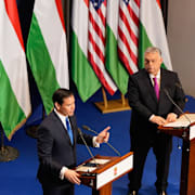Victor Orban och Marco Rubio.