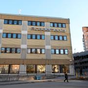 Exteriör av Academedia i Liljeholmen i södra Stockholm.