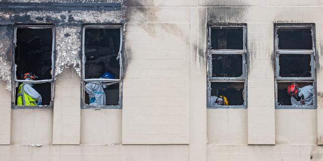 Branden i Wellington George Heard / AP
