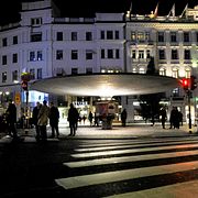 Sturehof ligger på Stureplan i Stockholm.