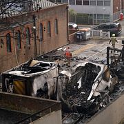 Ambulanserna i London.