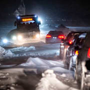 Utanför Landskrona på torsdagskvällen. 
