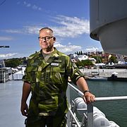 Överbefälhavaren Michael Claesson.