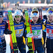 Sebastian Samuelsson, Martin Ponsiluoma, Malte Stefansson and Jesper Nelin.