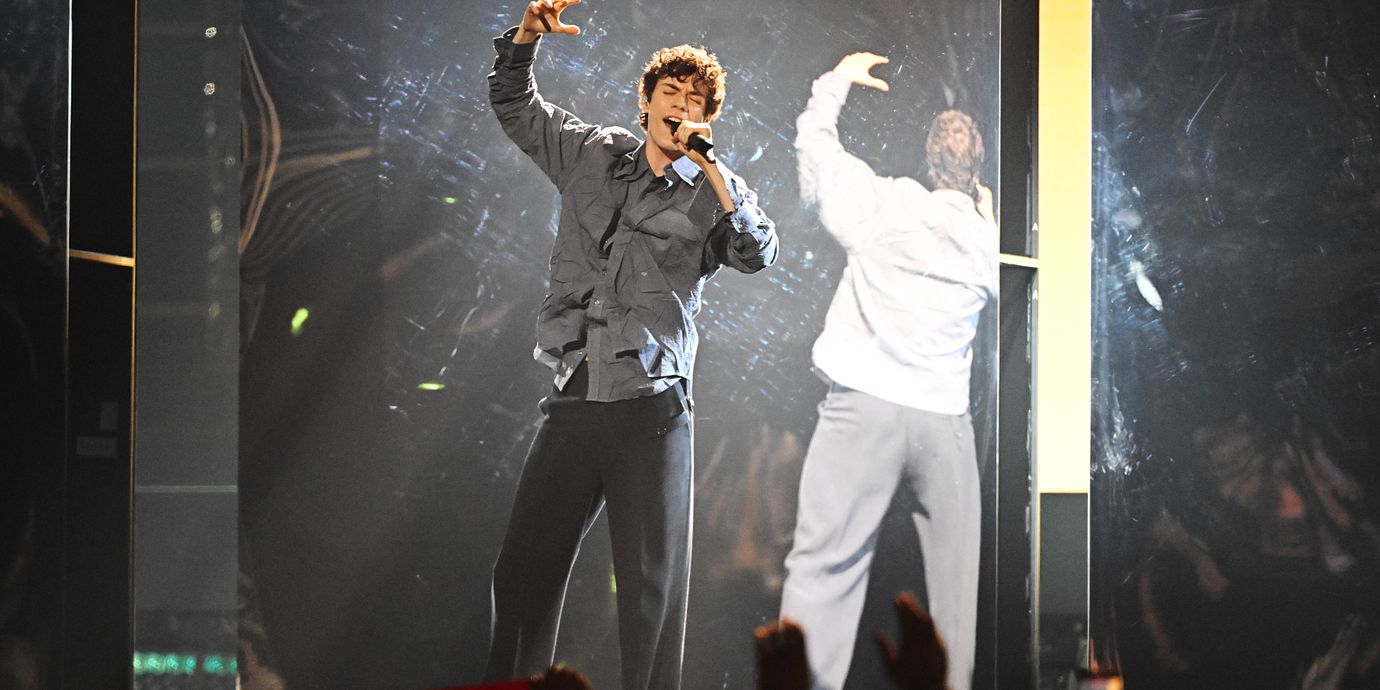 Daniel Zizka tävlade för Tjeckien i årets Eurovision.