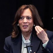 Demokraternas presidentkandidat i valet 2024, Kamala Harris.