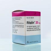 
Ritalin, ett vanligt läkemedel för människor med adhd. 