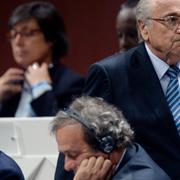 Ali bin al-Hussein, Sepp Blatter och Michel Platini