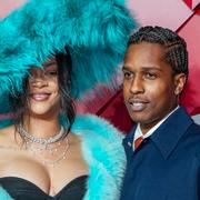 Rihanna och Asap Rocky i december 2024.