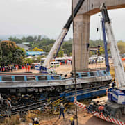 Bilder från olycksplatsen.