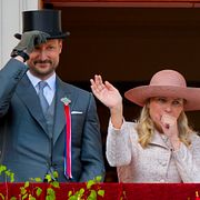 Norges kronprins Haakon och kronprinsessa Mette-Marit.