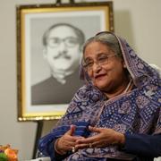 Bangladeshs premiärminister Hasina Wajed. 