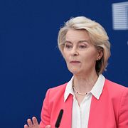 Kommissionens ordförande Ursula von der Leyen.