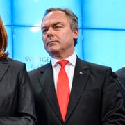 Annie Lööf, Jan Björklund och Göran Hägglund.