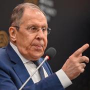 Arkivbild på Rysslands utrikesminister Sergej Lavrov.