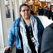 Vänsterpartiets riksdagsledamot Lorena Delgado Varas.