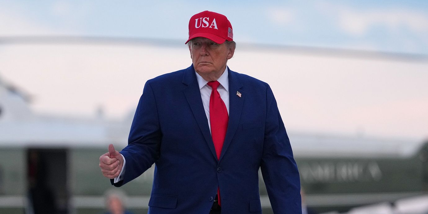 Donald Trump i Washington, 16 oktober.