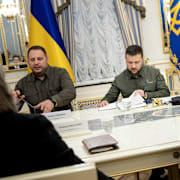 Jermak och Zelenskyj.