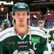 Magnus Nygren efter lördagens match. 