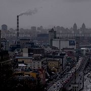 Ukrainas huvudstad Kyiv.