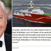 David Attenborough/den nya namninsamlingen