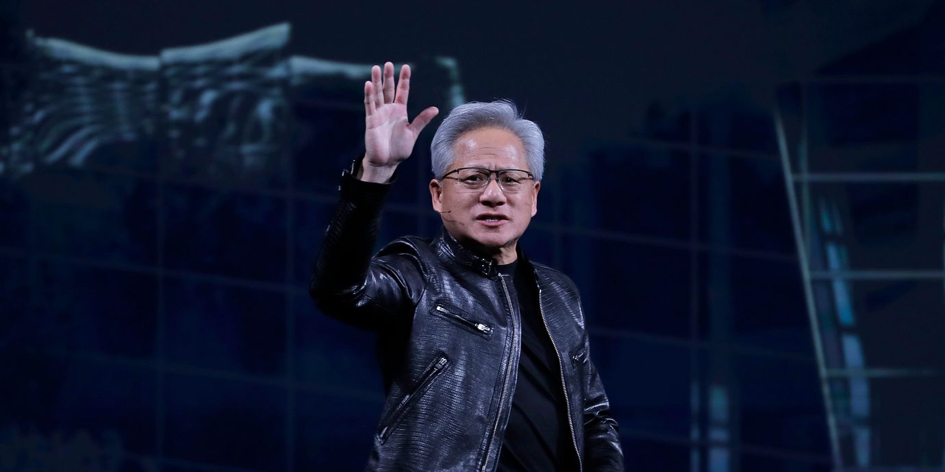 Nvidias vd Jensen Huang. Arkivbild.
