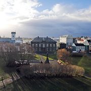 Isländska parlamentet i Reykjavik.